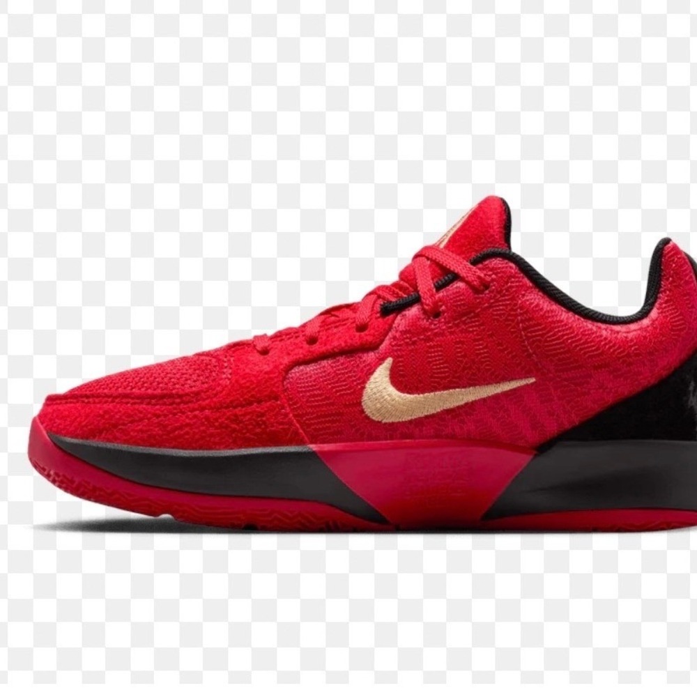 Nike Ja 2 Nightmare Sneaker Men HQ2638-600 RED And Black Basketball Morant Hoop